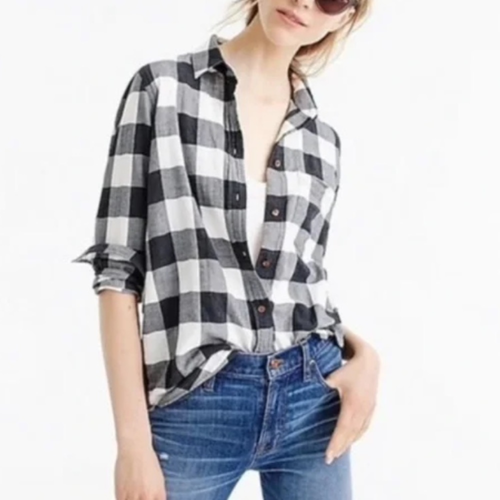 J. Crew Buffalo Check Boy Shirt, NWT, 2